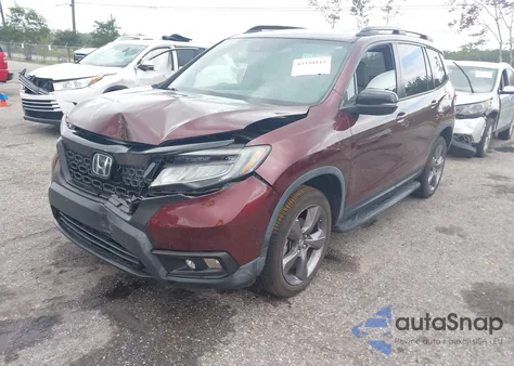 2019 Honda Passport Touring из США, поврежденный, VIN 5FNYF8H96KB008546